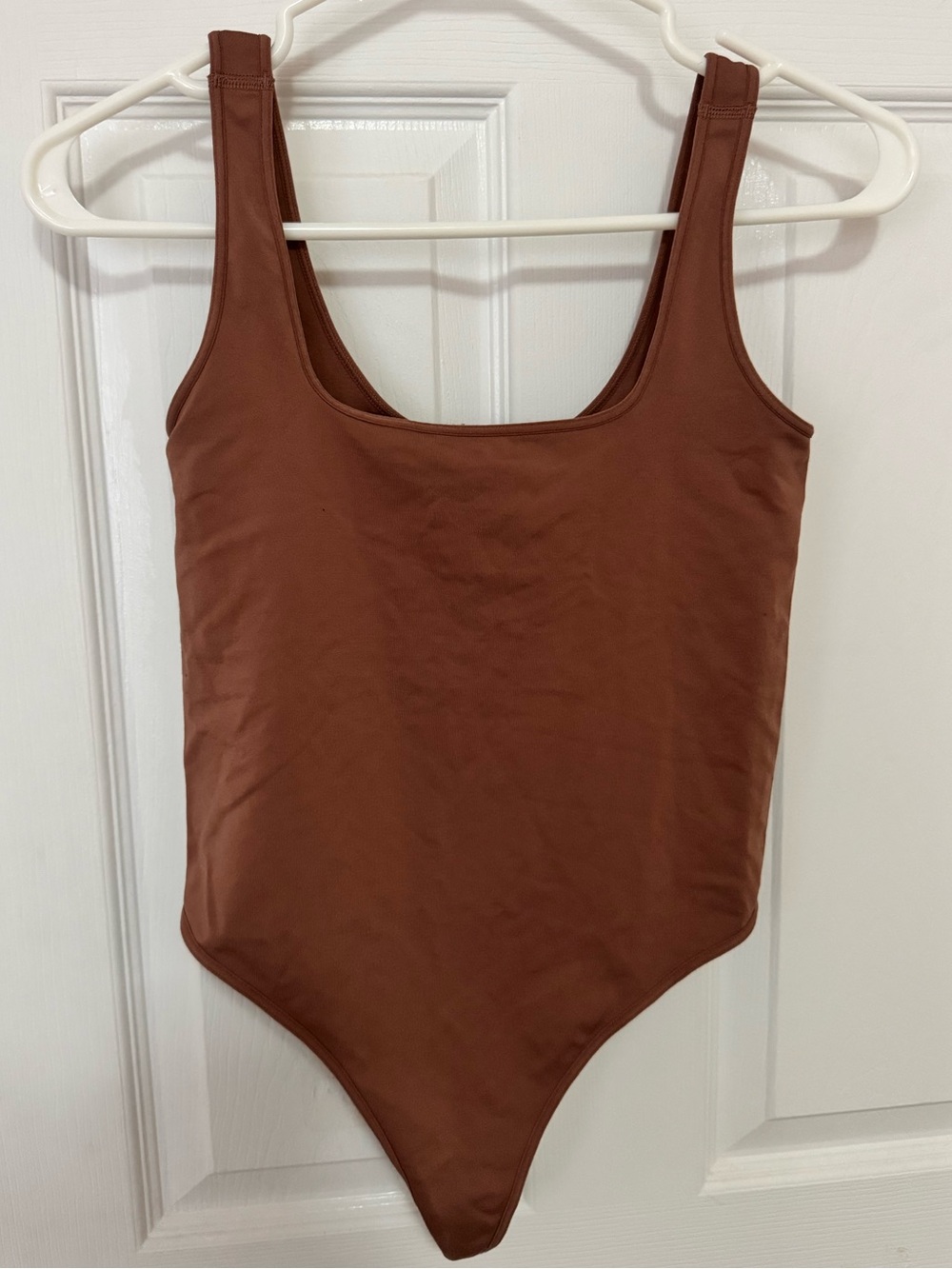 Urban Outfitters Brown Scoop Neck Bodysuit